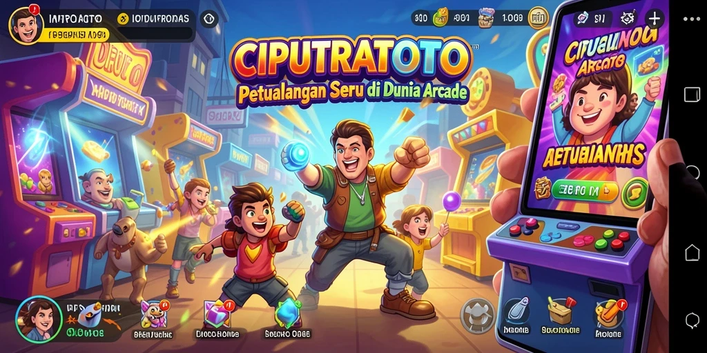 Tampilan gameplay seru CIPUTRATOTO yang penuh aksi dan tantangan.