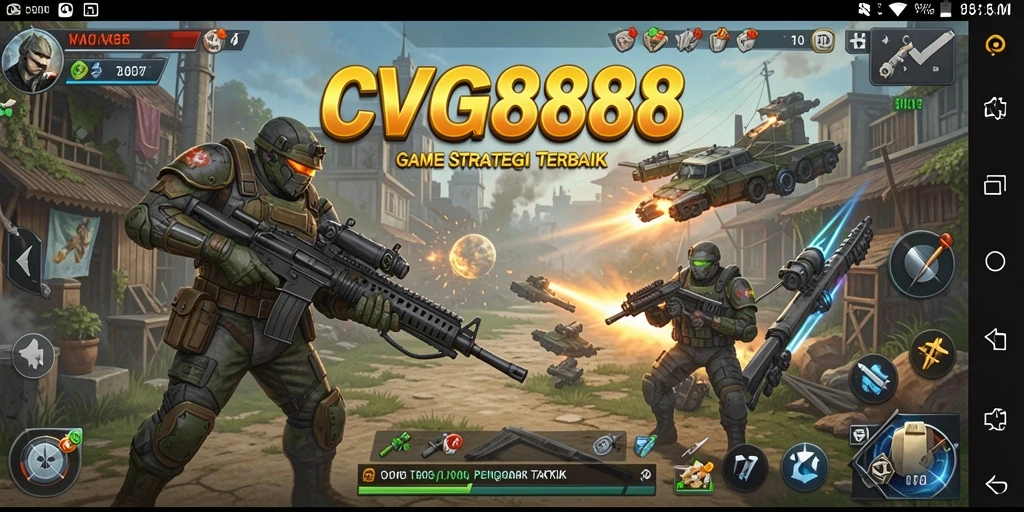 Tampilan gameplay menarik dari CVG8888 yang penuh strategi.