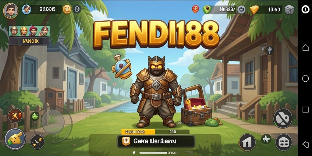 Tangkapan layar gameplay <strong>FENDI188</strong> yang memperlihatkan aksi Idle yang menarik.