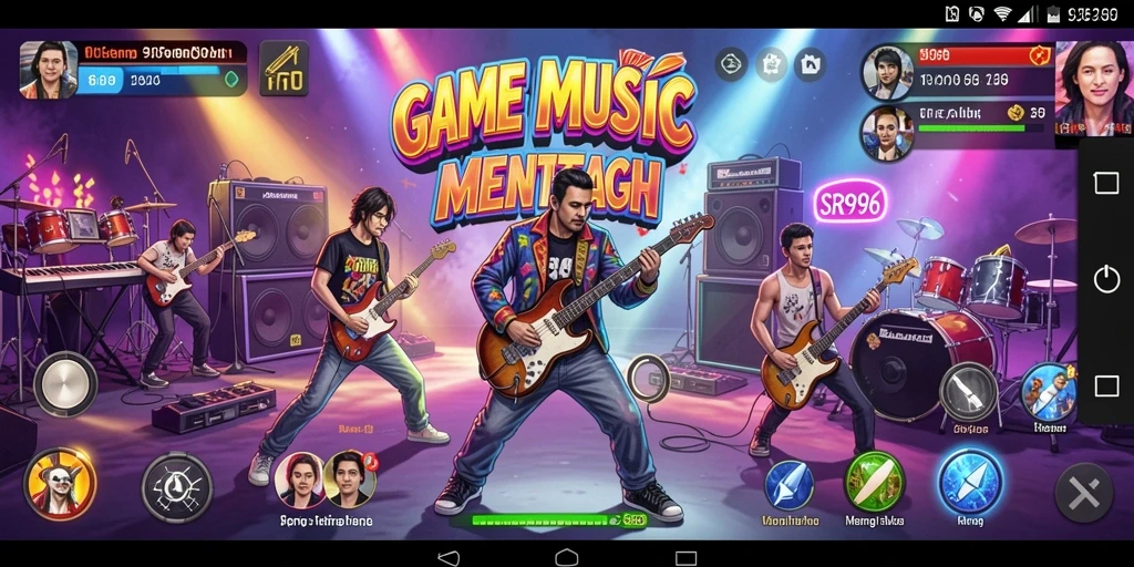Tampilan gameplay SR996 yang menyenangkan dan interaktif.